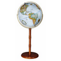 Edinburgh II Convertible 16" Blue Ocean Floor/ Desk Globe